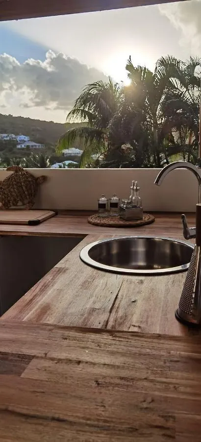 Apartment Coco Carib - Cabane Vue Mer Deshaies